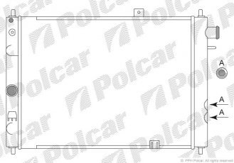 Купити 551308A2 Polcar - Радіатори охолодження
