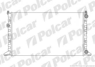 Радиаторы охлаждения 954108A3 Polcar фото 1