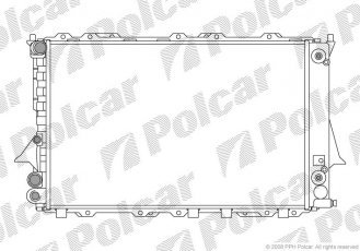 Купити 131608A5 Polcar - Радіатори охолодження