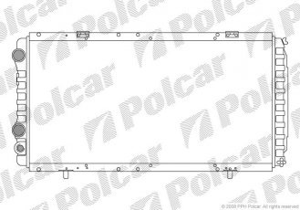 Купити 570208A2 Polcar - Радіатори охолодження