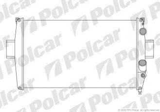 Купить 305008A5 Polcar - Радиаторы охлаждения