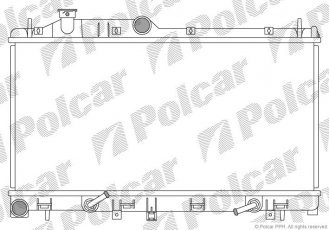 Радіатори охолодження 720808-3 Polcar фото 1
