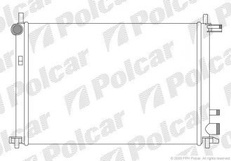 Радиаторы охлаждения 321008A1 Polcar фото 1