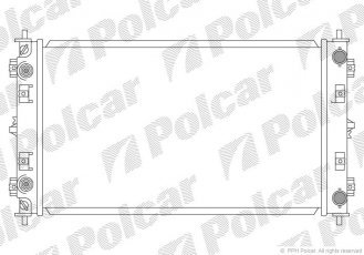 Купити 2410081 Polcar - Радіатори охолодження 241008-1