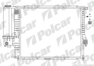 Купити 201508A2 Polcar - Радіатор охолодження