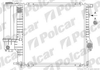 Купити 200708A2 Polcar - Радіатор охолодження