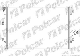 Купити 133108A4 Polcar - Радіатор охолодження