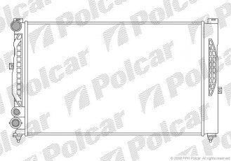 Купити 132408A1 Polcar - Радіатори охолодження 630x410x32 A/P мех. КПП=M AUDI A4 94-00 1781ccm ADR (PJ)