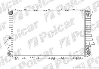 Купити 131608A8 Polcar - Радіатори охолодження