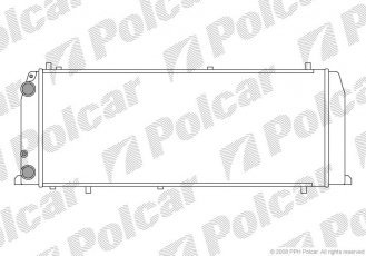 Купить 131508A4 Polcar - Радиаторы охлаждения