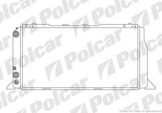 Купити 130708A2 Polcar - Радіатори охолодження