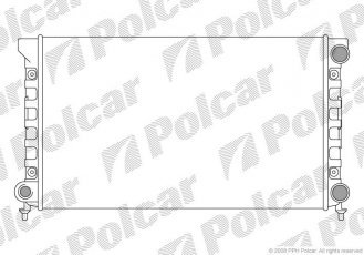 Радіатори охолодження 954608A4 Polcar фото 1