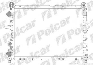 Купить 302608A5 Polcar - Радиаторы охлаждения