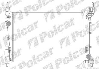 Купить 302508-1 Polcar - Радиатор охлаждения