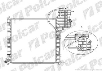 Купить 5012081X Polcar - Радиаторы охлаждения