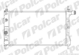 Купити 550508A2 Polcar - Радіатори охолодження
