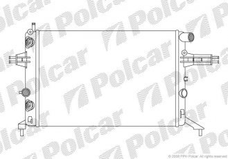 Купить 550808A7 Polcar - Радиаторы охлаждения