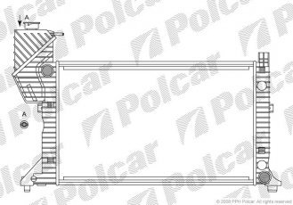 Купить 506208A2 Polcar - Радиаторы охлаждения