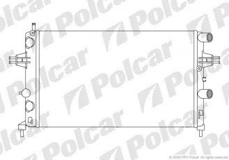 Купити 550808A1 Polcar - Радіатори охолодження