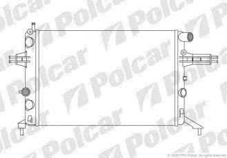 Купити 550808A8 Polcar - Радіатори охолодження