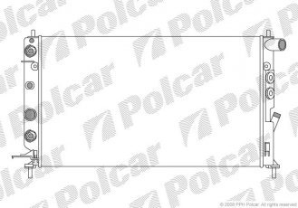 Купить 551608A6 Polcar - Радиаторы охлаждения