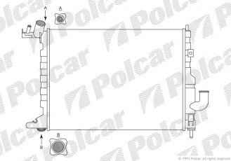 Купити 551608A5 Polcar - Радіатори охолодження