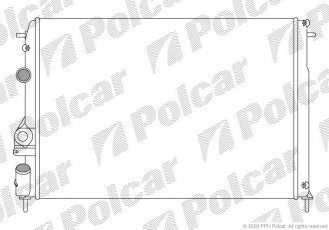Радіатори охолодження 601108A1 Polcar фото 1