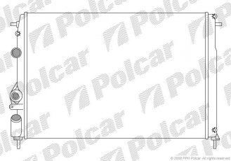 Купити 600708A6 Polcar - Радіатори охолодження