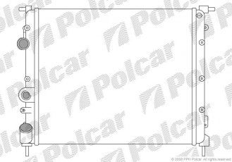 Радиаторы охлаждения 600708A1 Polcar фото 1