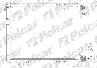 Купить 601908A3 Polcar - Радиаторы охлаждения