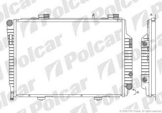 Купити 50020801 Polcar - Радіатори охолодження