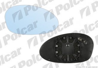 Купити 2040555M Polcar - Вклад дзеркала зовнішнього права сторона обігрівається скло опукле синє скло BMW 3 (E90/E91)  SDN