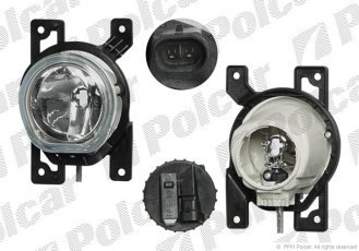 Купить 3042300E Polcar - Фара противотуманная передняя правая сторона TYC тип лампы=H1 ECE FIAT DOBLO (152/263)  01.10-  (PJ)