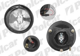 Купить 6007300E Polcar - Фара противотуманная передняя правая сторона TYC в бампере тип лампы=H1 ECE RENAULT NISSAN OPEL (PJ)