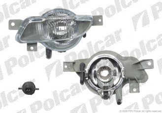 Купить 9071291E Polcar - Фара противотуманная передняя левая сторона TYC тип=ZKW тип лампы=H1 ECE/SAE VOLVO V70 (P80)  04.00-0