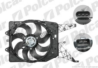 Купити 555823W2 Polcar - Мотор і вентилятор охолодження-
