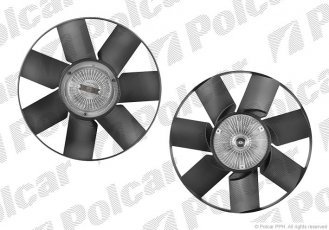 Купити 60N123S1 Polcar - Вентилятор радіатора Renault Master, 2,3CDTI, 10-