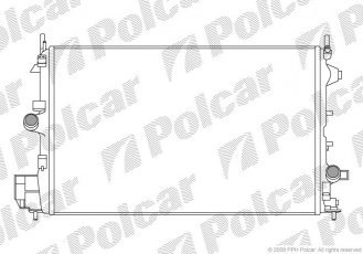 Купити 5518085 Polcar - Радіатори охолодження 649x414x34 A/P пайка КПП=M AC=  (+/-)  FIAT OPEL SAAB (PJ)