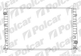 Купити 321608A1 Polcar - Радіатор охолодження