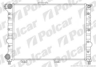 Купити 140808A1 Polcar - Радіатори охолодження