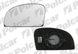Купить 4042554E Polcar - Вклад зеркала внешнего правая сторона обогреваемый стекло выпуклое HYUNDAI GETZ (TB)  05.02-09.05 (ZJ