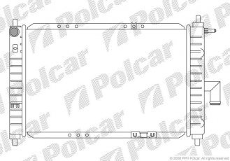 Радиаторы охлаждения 290208-3 Polcar фото 1