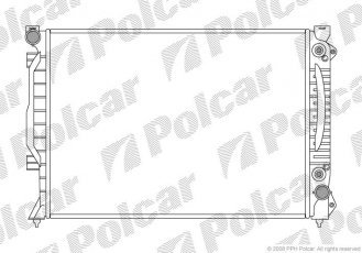 Купити 1327082 Polcar - Радіатори охолодження 630x450x26 A/P пайка КПП=A AC=  (+/-)  AUDI A6 01-04 2496ccm AKE (PJ)