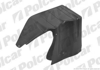 Захист під двигун права сторона ABS+PCV бік FIAT PUNTO GRANDE (199) 09.05- 3024346 Polcar фото 1