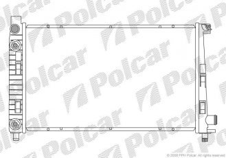 Радіатори охолодження 500508-3 Polcar фото 1