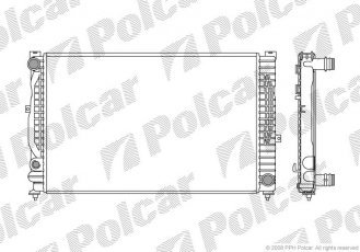 Радиаторы охлаждения 132408-5 Polcar фото 1