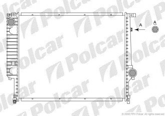 Купити 2005087 Polcar - Радіатори охолодження 200508-7