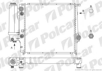 Купити 200708-5 Polcar - Радіатори охолодження
