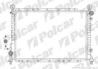 Купить 140208-5 Polcar - Радиаторы охлаждения