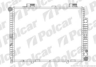 Радіатори охолодження 501508-3 Polcar фото 1
